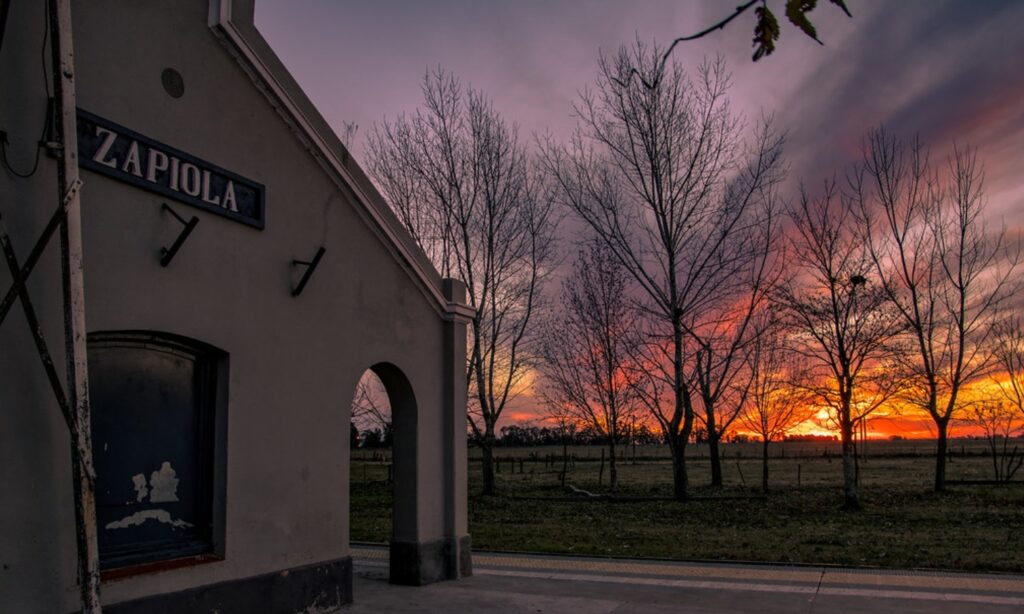 Atardecer Zapiola