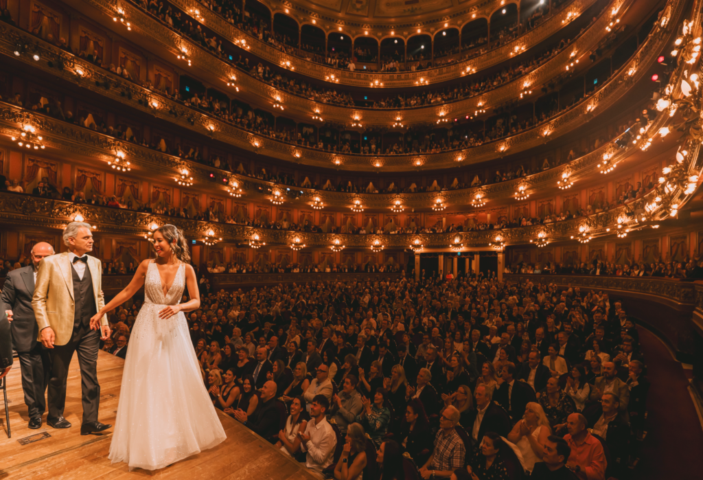 Andrea Bocelli brilló en Argentina y sorprendió con Nicki Nicole