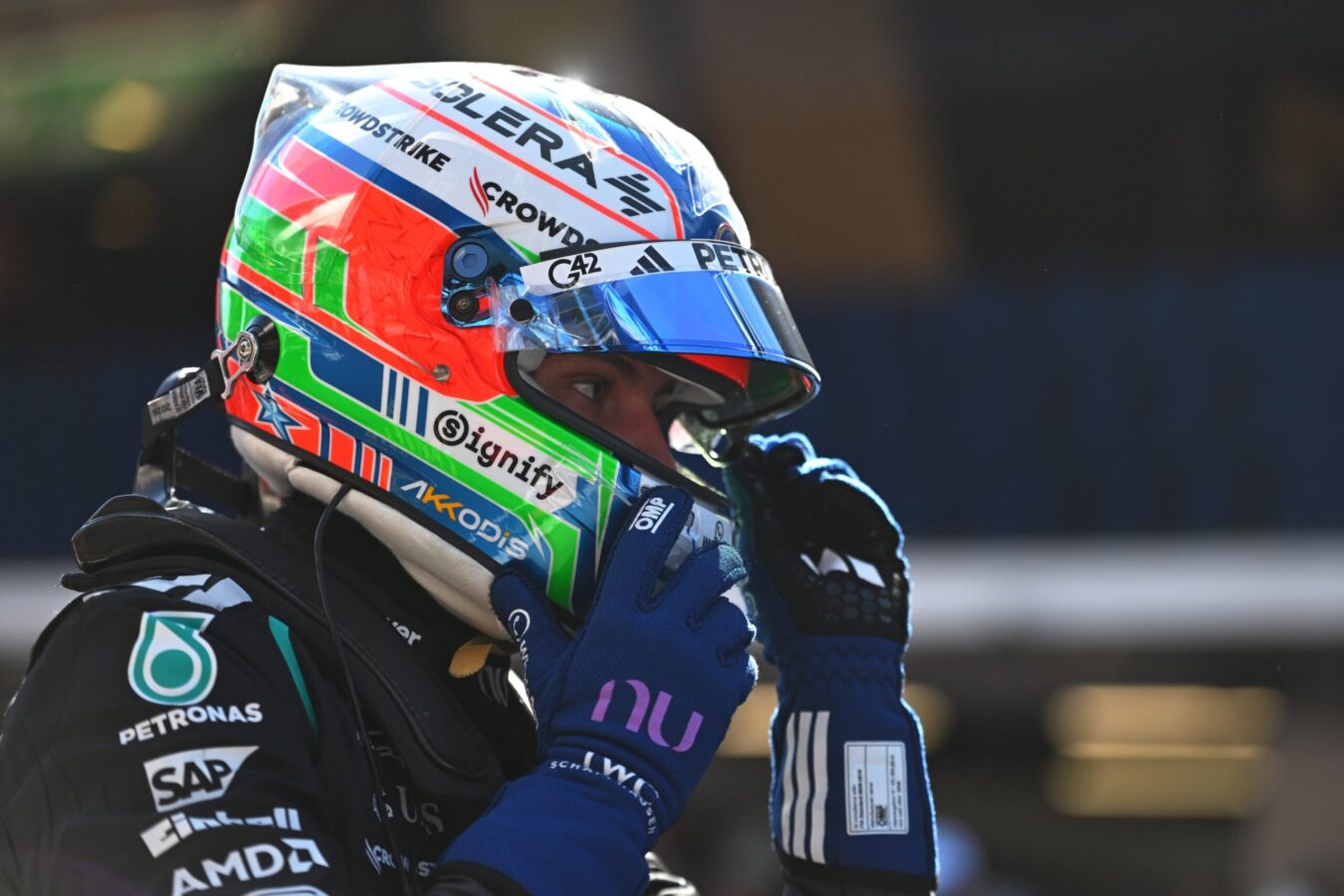 Russell F-1 Colapinto Barcelona