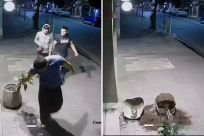 Tucuman rompieron una maceta de un local los escracharon por redes y repararon los destrozos