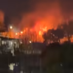 Un voraz incendio afecto al Club Nautico de Olivos fue controlado y no se reportaron heridos