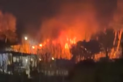 Un voraz incendio afecto al Club Nautico de Olivos fue controlado y no se reportaron heridos