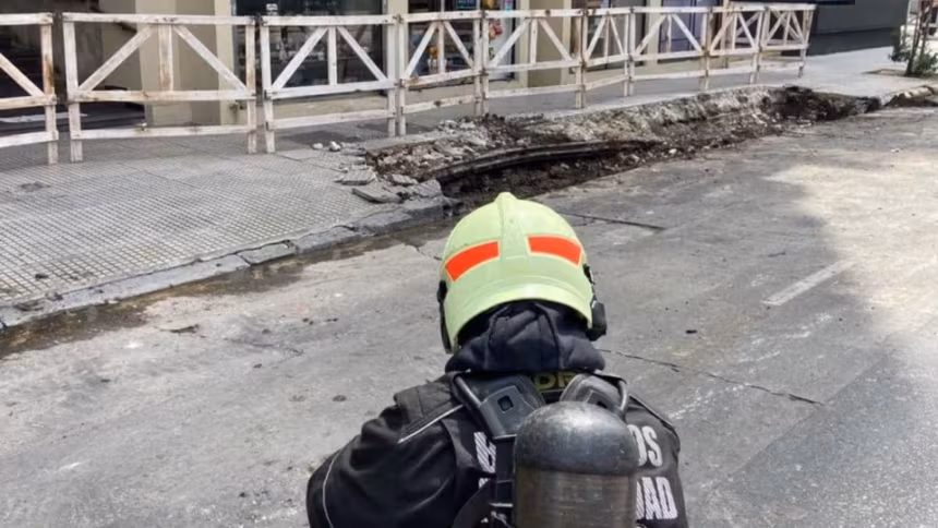 Alerta por un escape de gas en Caballito una escuela debio ser evacuada