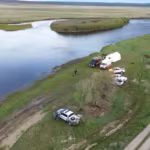 Buscan a dos hermanos de 10 y 12 anos en Santa Cruz que fueron arrastrados por el rio