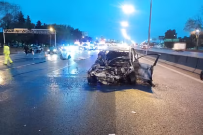 Choque fatal en la Panamericana un hombre murio y el conductor del otro auto dio positivo en alcoholemia