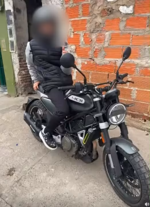 Detuvieron a un ladron tiktoker en Lanus robaba motos y subia las imagenes a las redes sociales