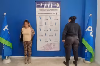 Detuvieron a una mujer acusada amenazar y exigir 10 millones al padrino de su hija en Mar del Plata
