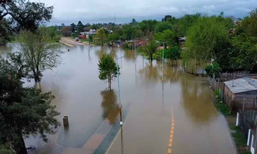 Efecto El Nino en el Litoral crecen los rios Parana y Uruguay