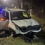 Escobar se filmo mientras manejaba a 140 kmh y choco contra un poste