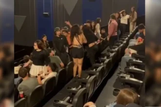 Insolita pelea en un cine de Entre Rios tiraron gas pimienta dentro de la sala y hay detenidos