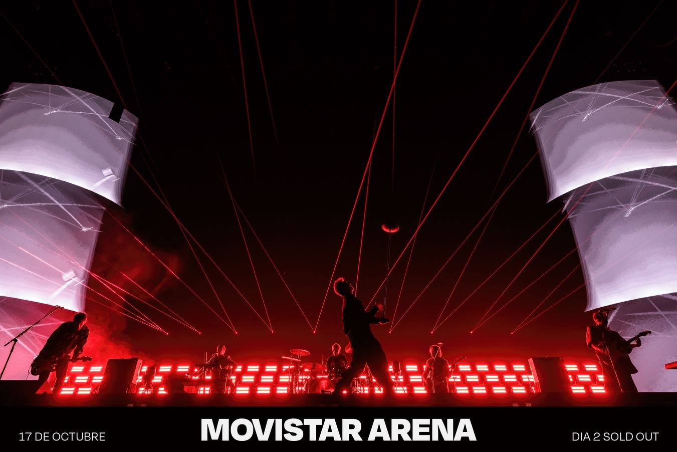 MOVISTAR ARENA DIA 2 SOLD OUT 17 de Octubre 2026 Buenos Aires. Argentina
