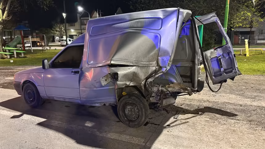 Murio un bebe de 10 dias tras un fuerte choque en Punta Lara