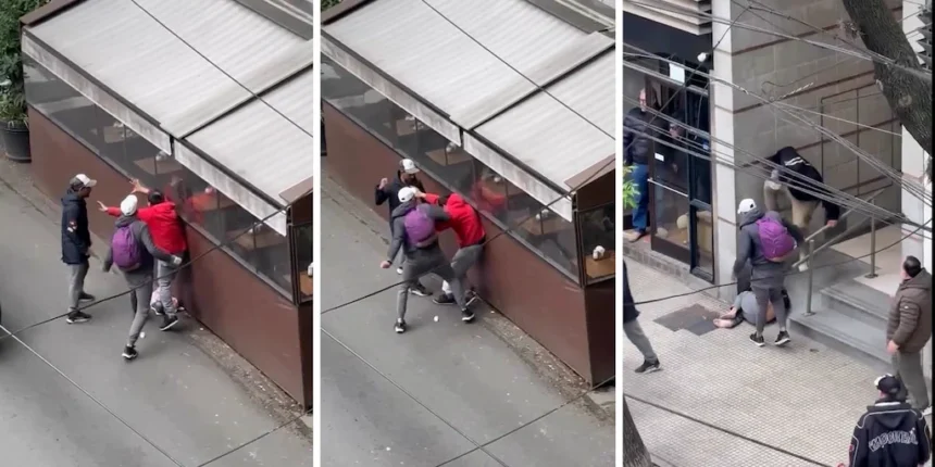 Salvaje golpiza a dos personas en situacion de calle en Las Canitas