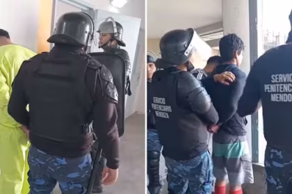 Trasladaron a los presos que tomaron de rehen a un penitenciario en una carcel de Mendoza