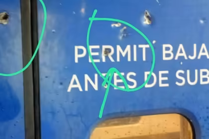 Trenes Argentinos denuncio ataques a balazos contra formaciones del San Martin