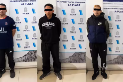 Tres delincuentes fueron detenidos en distintos barrios de La Plata