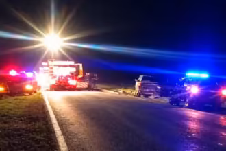 Tres jovenes murieron atropellados mientras cambiaban una rueda pinchada en una ruta de Santa Fe